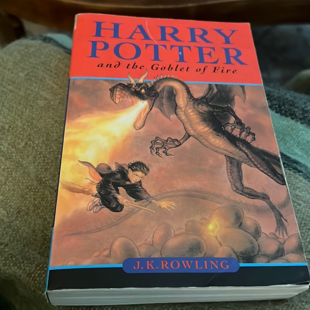 Harry Potter and the Goblet of Fire by J.K. Rowling (paperback)